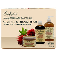 Jamaican Black Caster Oil Strengthen Kit 3pk