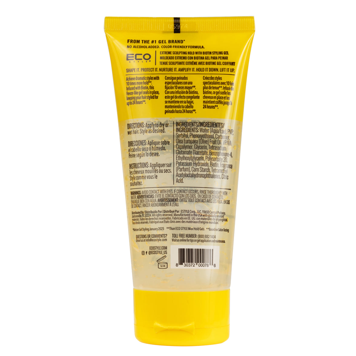 Eco Style Extreme Sculpting Hold Tub 170g