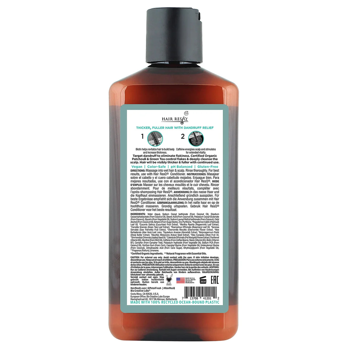 Hair ResQ Thickening Shampoo Anti-Dandruff 355ml