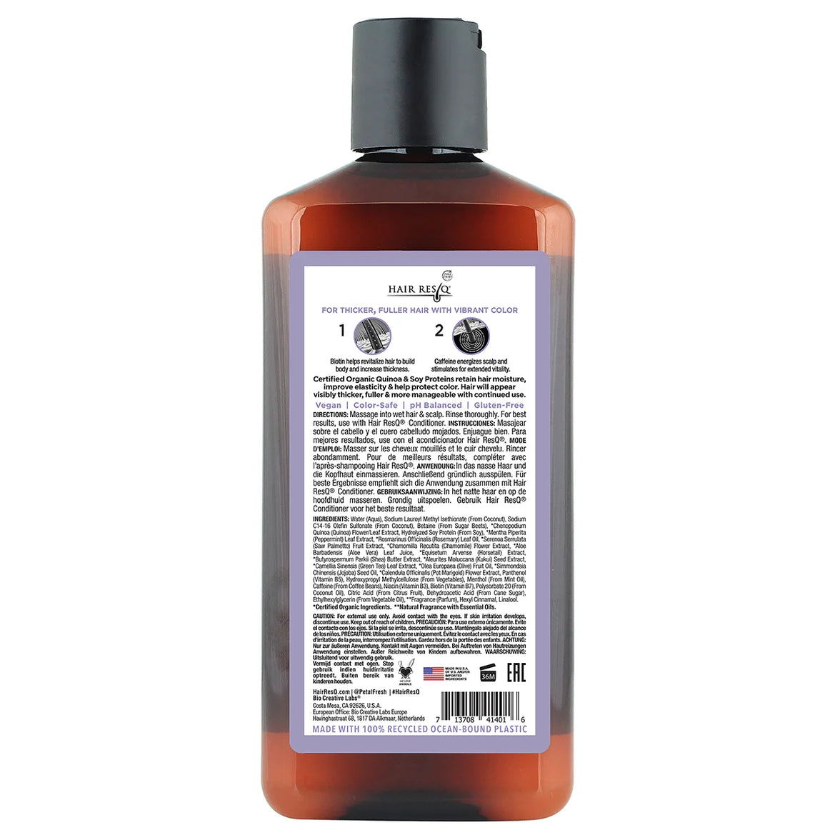 Hair ResQ Thickening Shampoo Color Protection 355ml