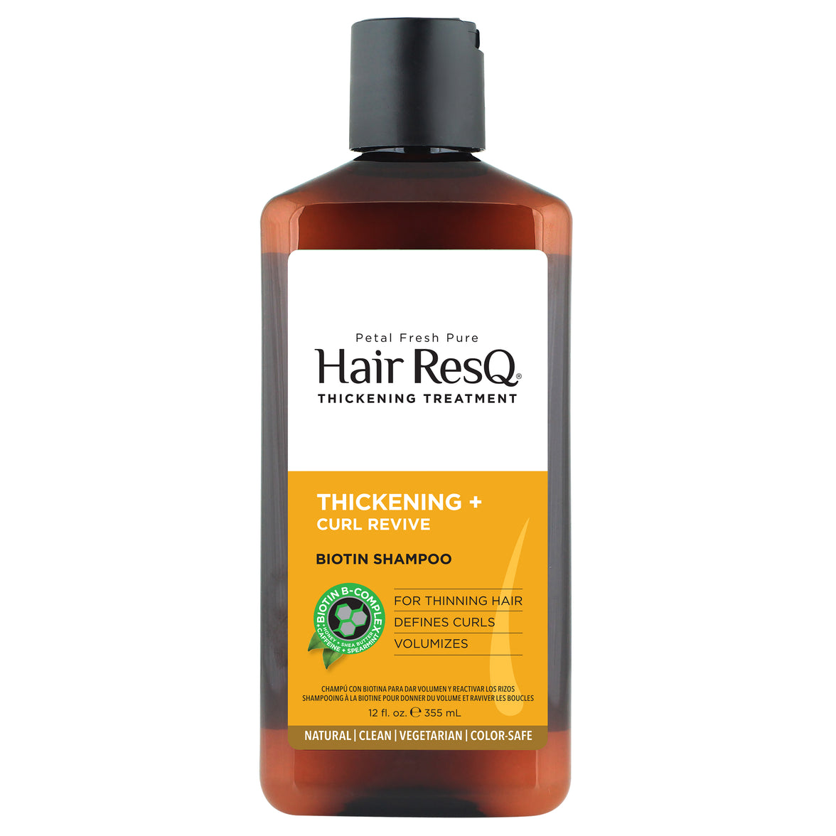 HAIR RESQ THICKENING + CURL REVIVE SHAMPOO 335ML