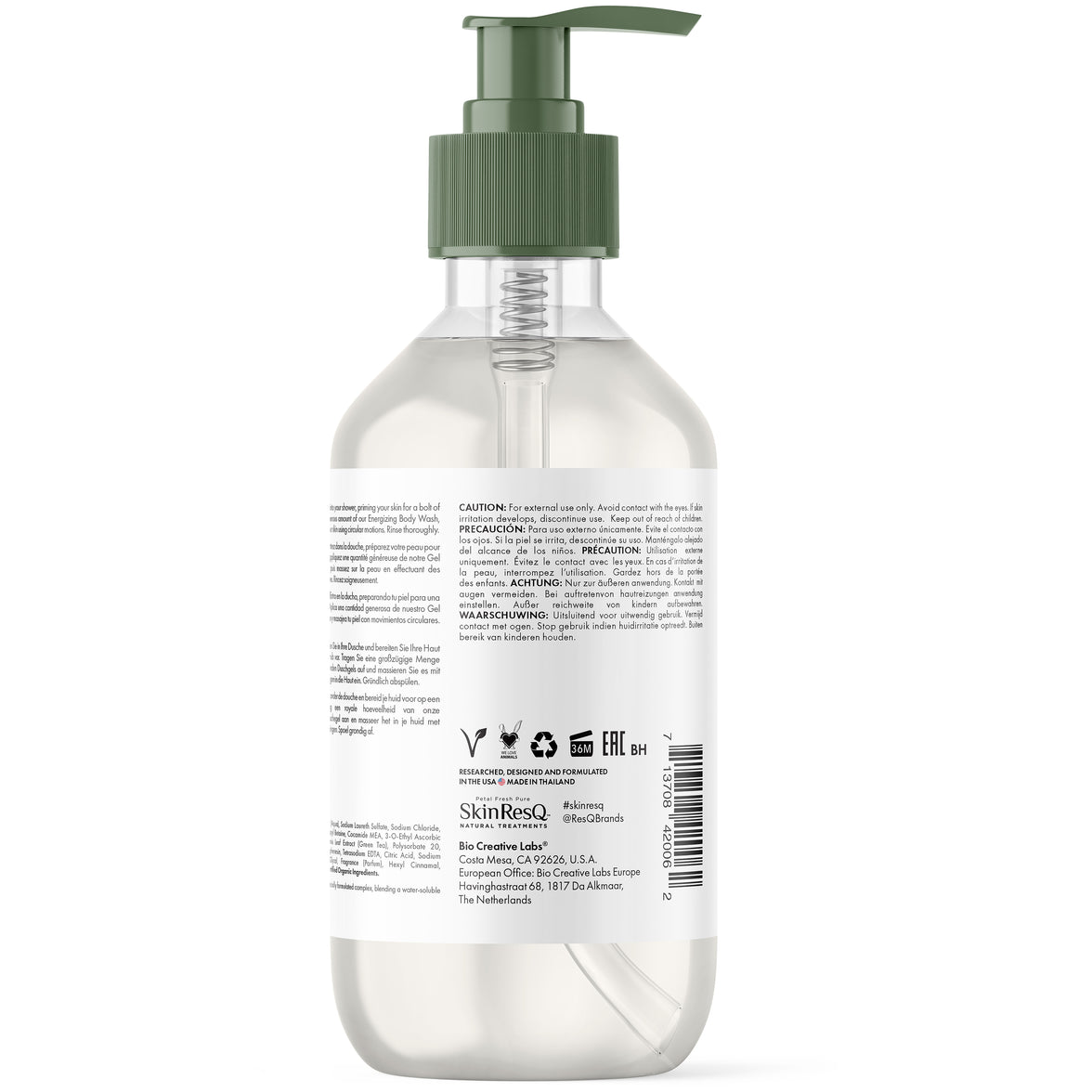 SKIN RESQ ENERGIZING BODY WASH