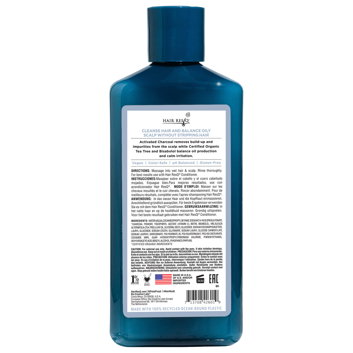 ! HAIR RESQ SCALP CARE CLARIFYING SHAMPOO 335ML