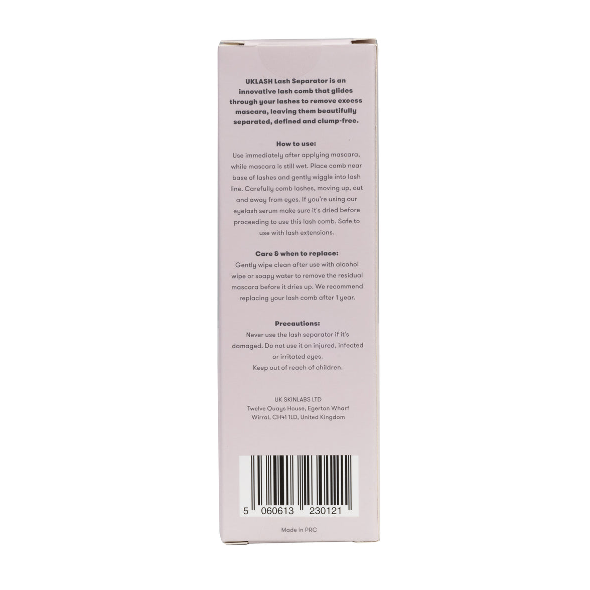 UKLASH Lash Separator