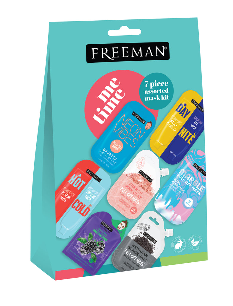 FREEMAN Me Time - 7 Piece Face Mask Kit