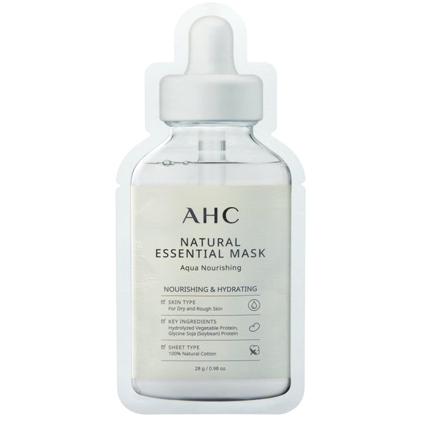 AHC NATURAL ESSENTIAL MASK AQUA NOURISHING 5PK