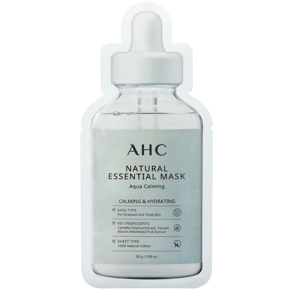 AHC NATURAL ESSENTIAL MASK AQUA CALMING 5PK