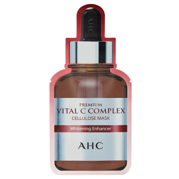 AHC PREMIUM VITAL C COMPLEX CELLULOSE MASK 5PK