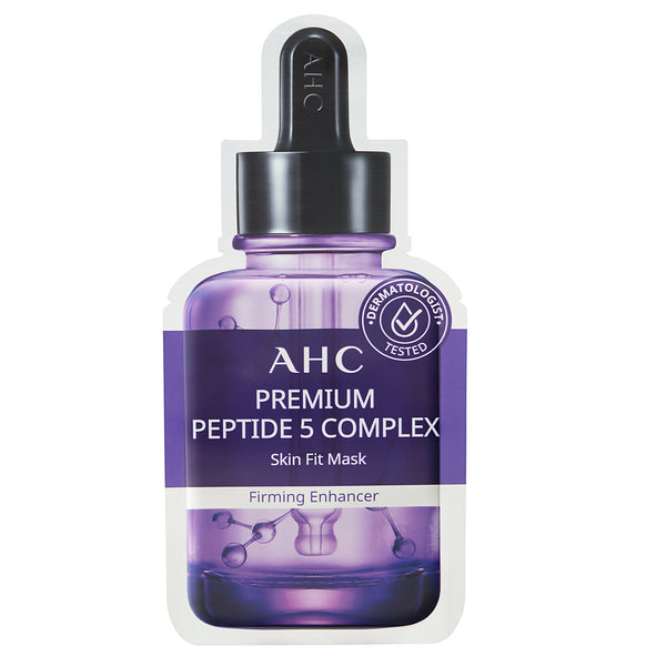 AHC PREMIUM PEPTIDE 5 COMPLEX SKIN FIT MASK 5PK