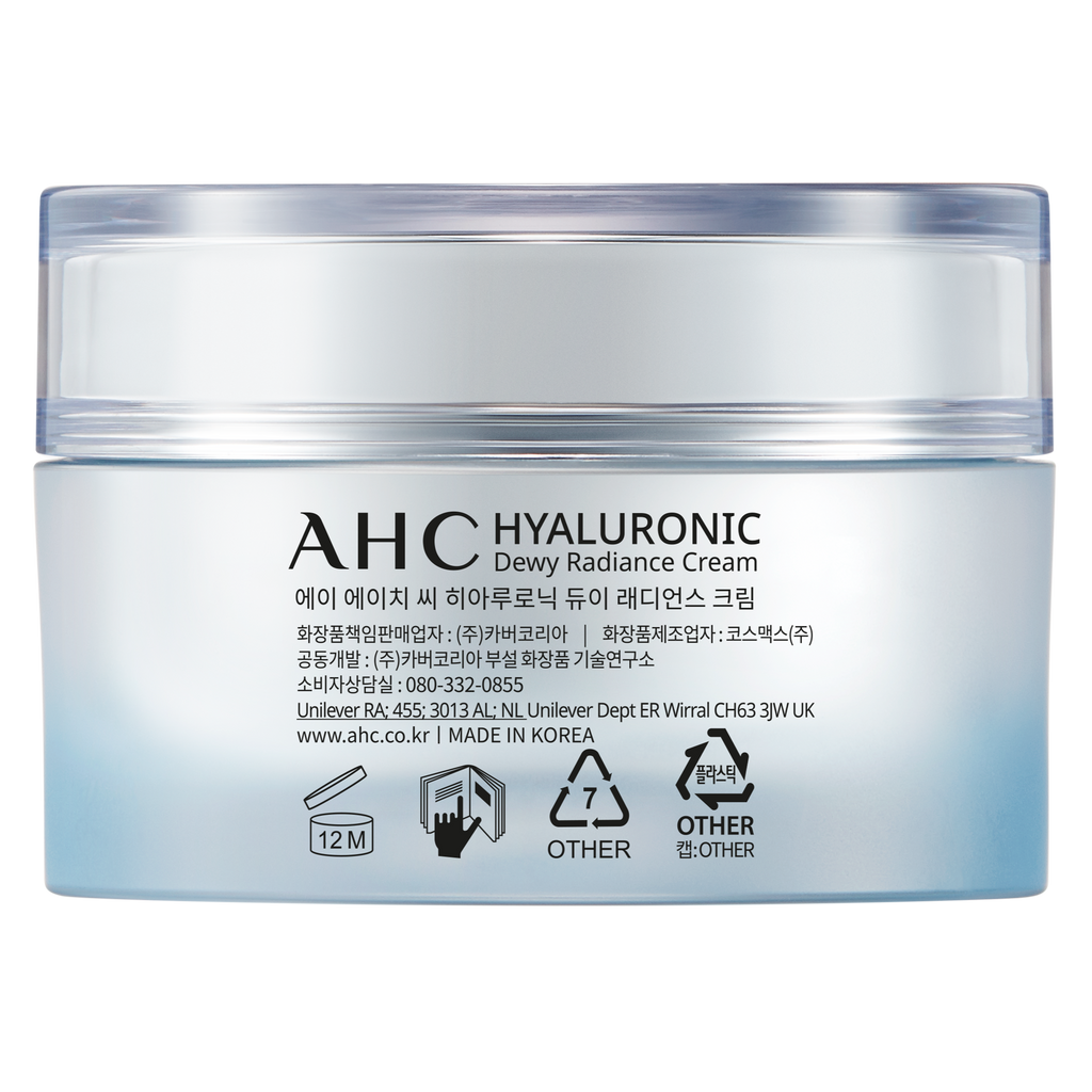 AHC HYALURONIC DEWY RADIANCE CREAM 50ML Chemcorp