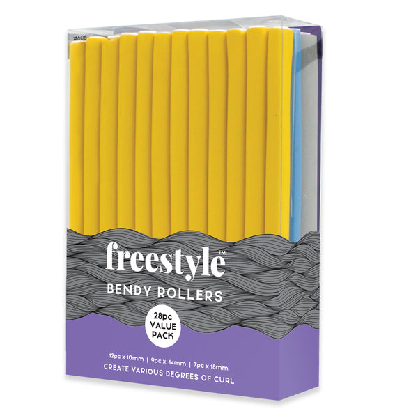 Freestyle Home Salon - Bendy Roller Value Pack 28pc