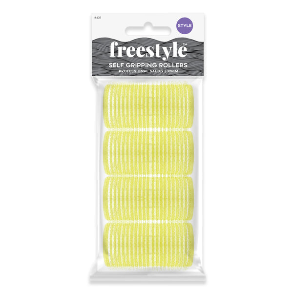 Freestyle Home Salon - Self Grip Velcro Rollers 32mm 4pc