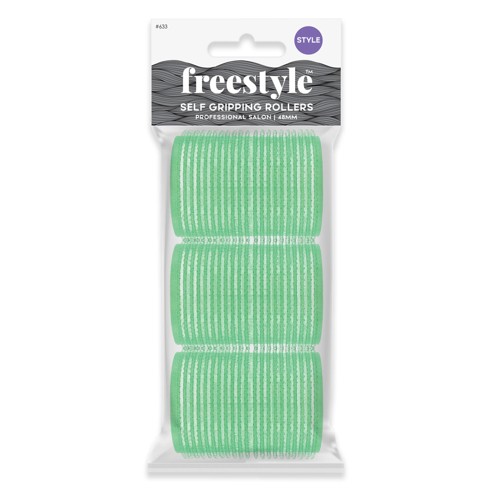 Freestyle Home Salon - Self Grip Velcro Rollers 48mm 3pc
