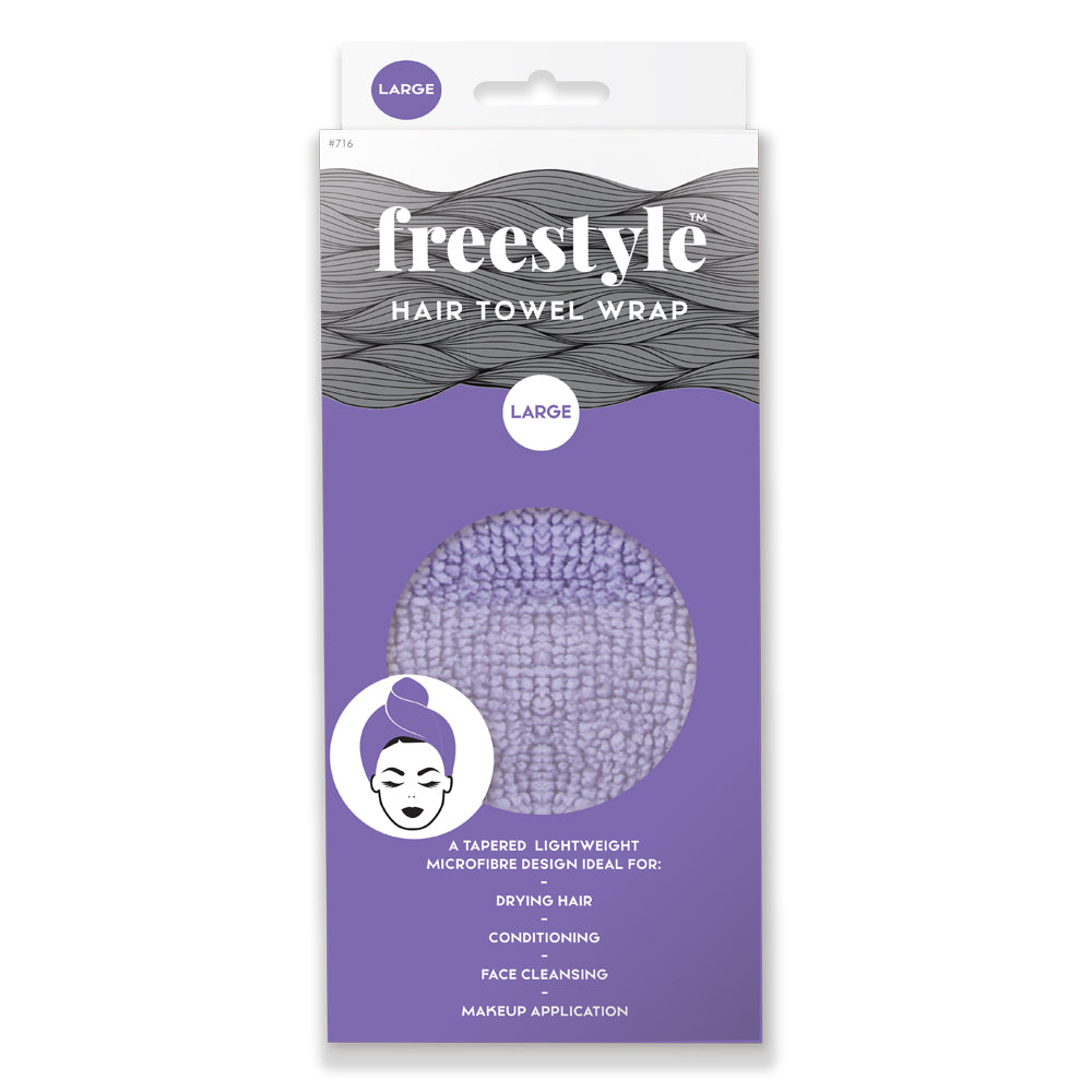 Freestyle Home Salon Hair Towel wrap - Large