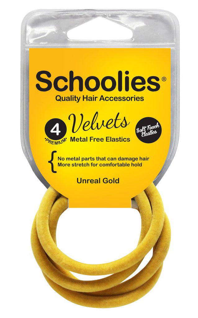 Schoolies Velvets 4pc - Unreal Gold