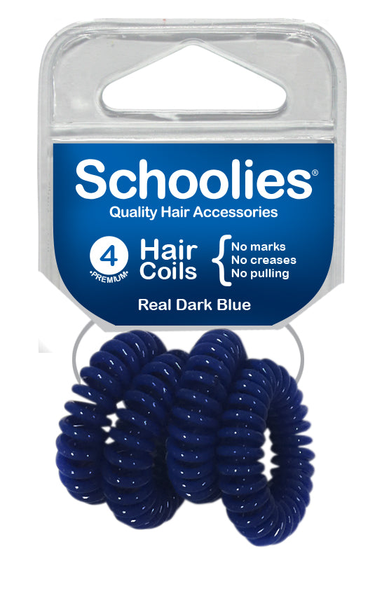 Schoolies Hair Coils - Real Dark Blue