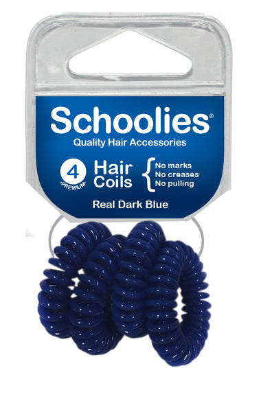 Schoolies Hair Coils - Real Dark Blue