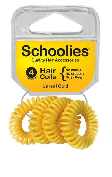 Schoolies Hair Coils - Unreal Gold