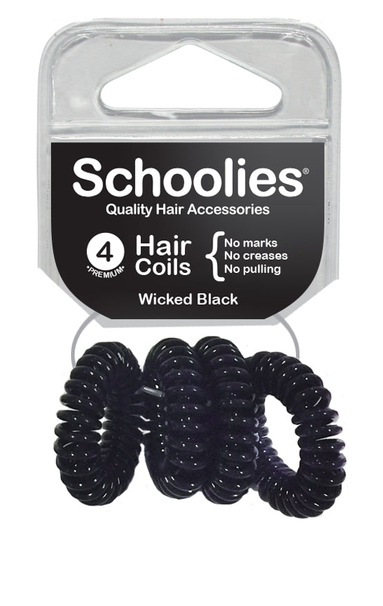 Schoolies Hair Coils - Wicked Black