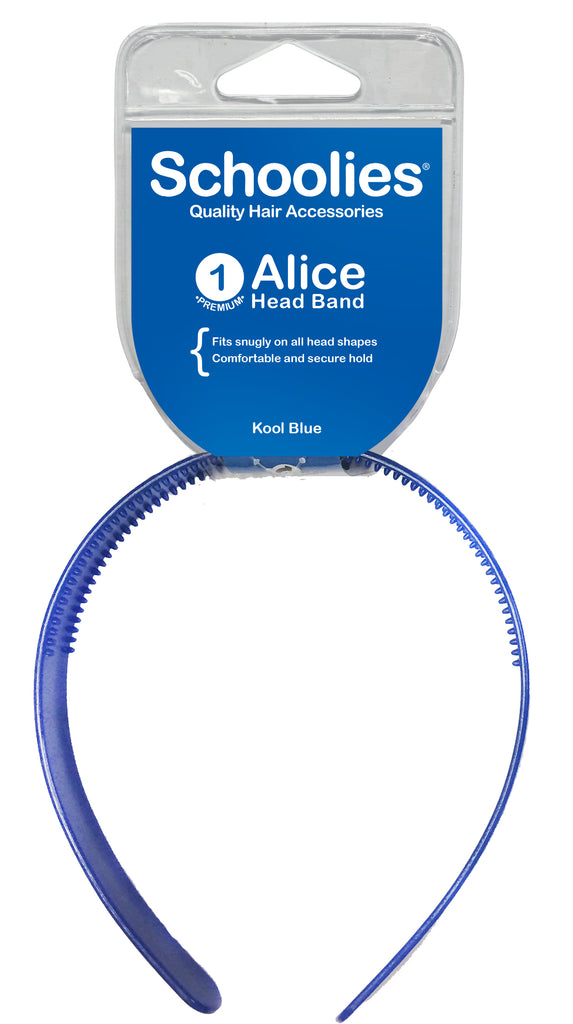 Schoolies Alice Head Band - Kool Blue