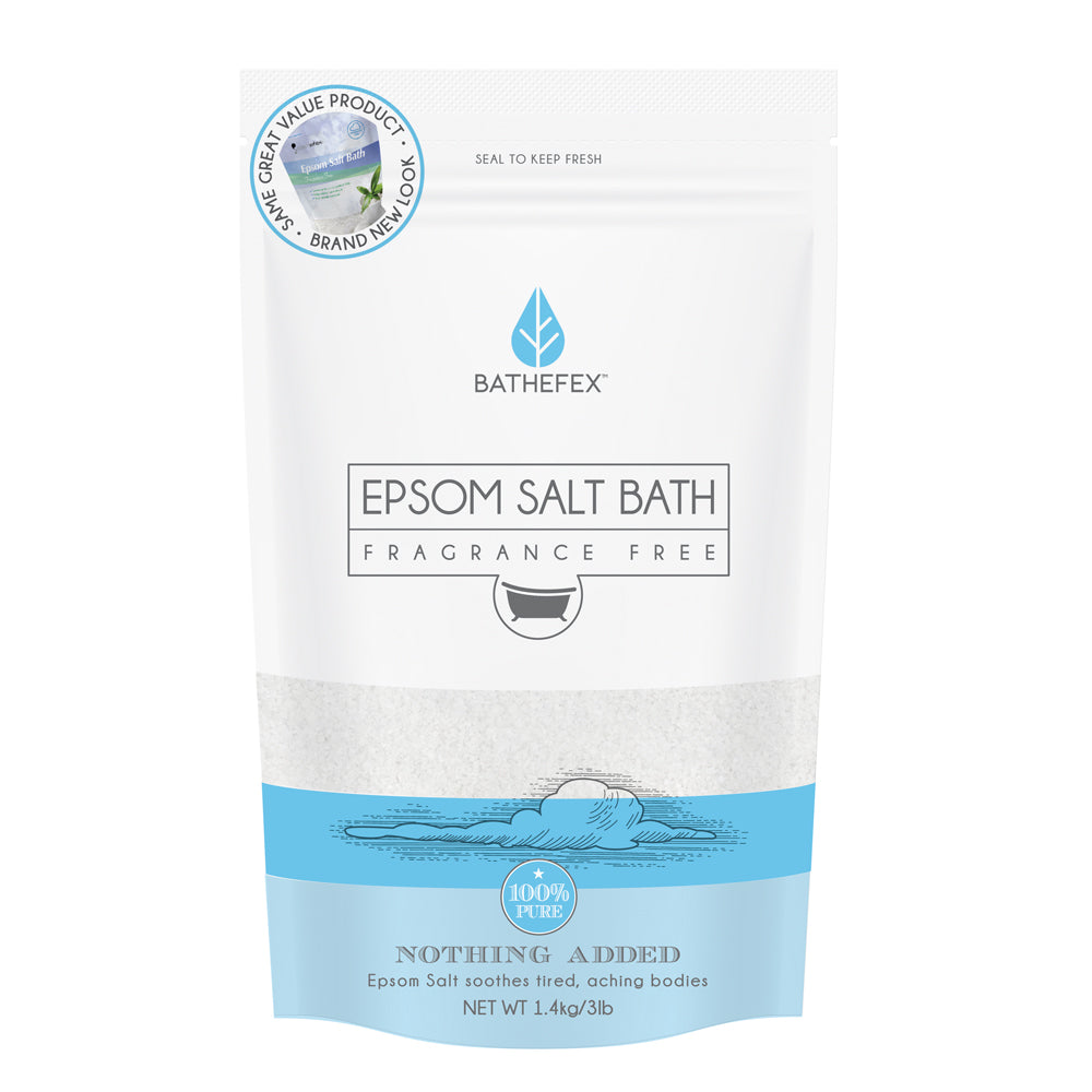 Bathefex Epsom Salt - Fragrance Free 1.4kg
