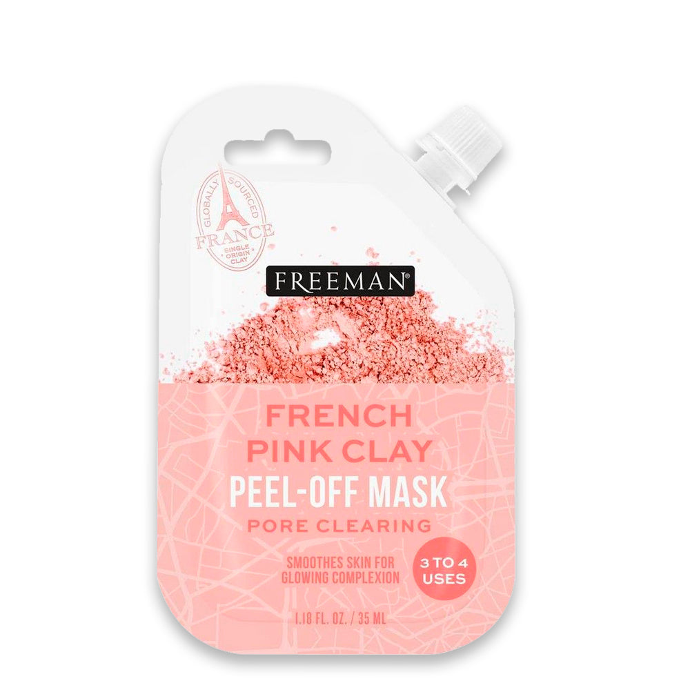 Freeman French pink clay peel-off mask