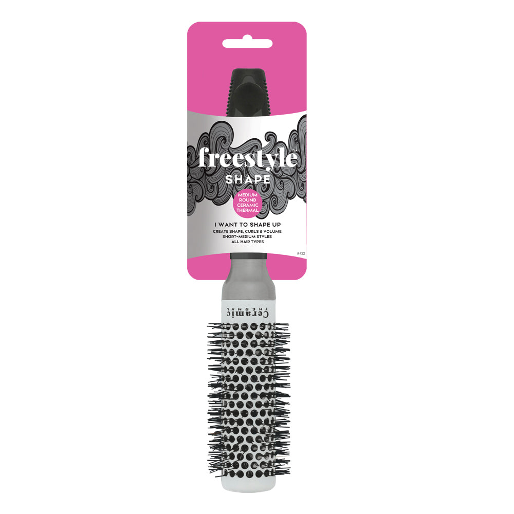 Freestyle Ceramic Round Brush Medium