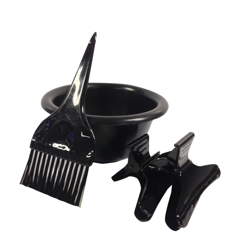 Freestyle Home Salon - Tint Bowl with 2 clips & Tint Brush