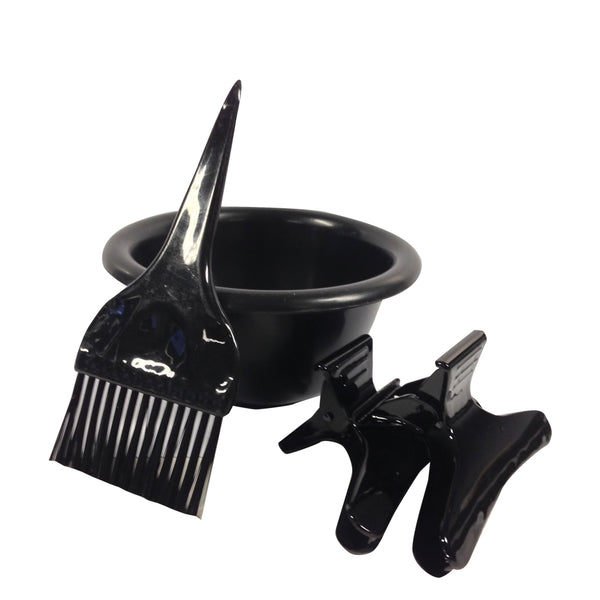 Freestyle Home Salon - Tint Bowl with 2 clips & Tint Brush