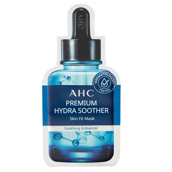 AHC PREMIUM HYDRA SOOTHER SKIN FIT MASK 5PK