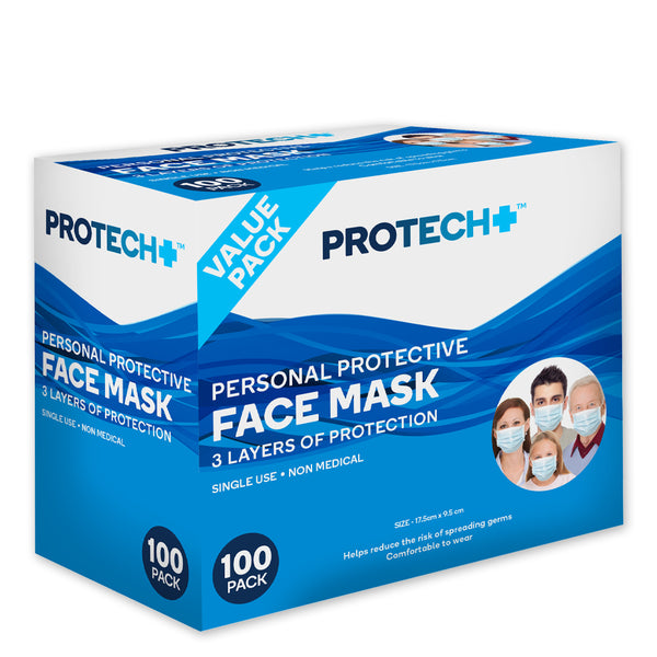 Protech Personal Protective Face Mask